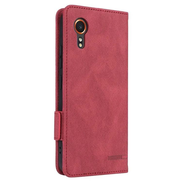 For Samsung Galaxy Xcover 7 Flip Phone Case Wallet PU Leather Stand Cover