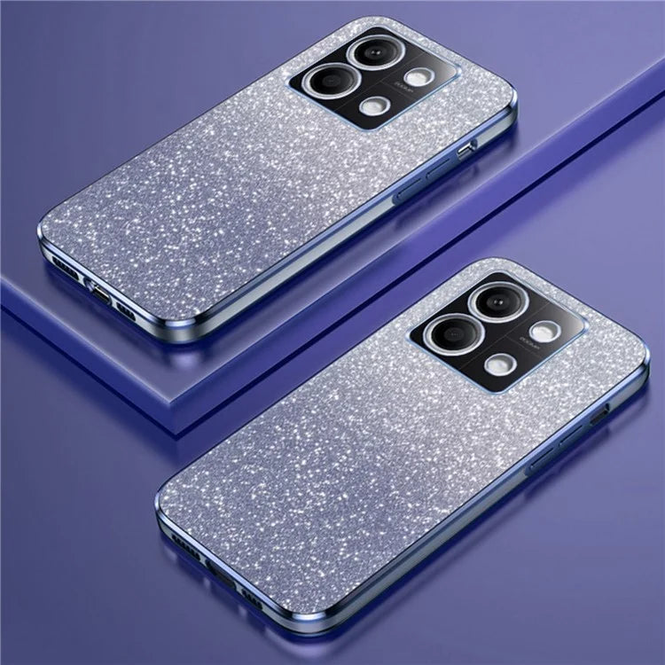For Xiaomi Redmi Note 13 5G Cover Astronaut Kickstand Glitter Powder Mobile Phone Case
