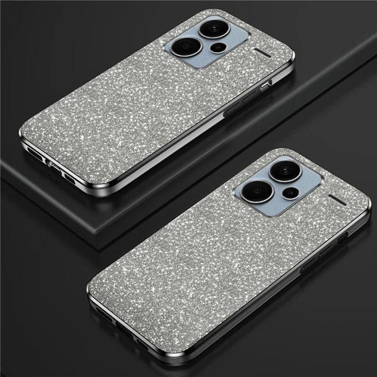 For Xiaomi Redmi Note 13 Pro+ 5G Phone Case Astronaut Kickstand Anti-shock Electroplated Cover