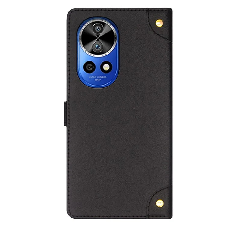 IDEWEI For Huawei nova 12 Pro 5G / nova 12 Ultra 5G Case Card Holder Anti-fall Leather Phone Cover