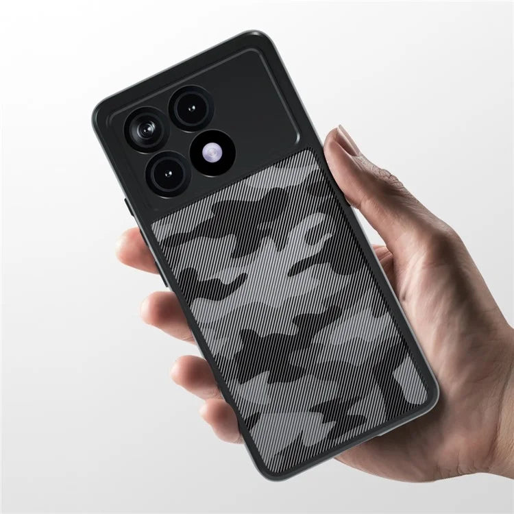 IBMRS Phone Shell for Xiaomi Redmi K70E 5G / Poco X6 Pro 5G Cases Anti-Scratch TPU+PC Phone Cover