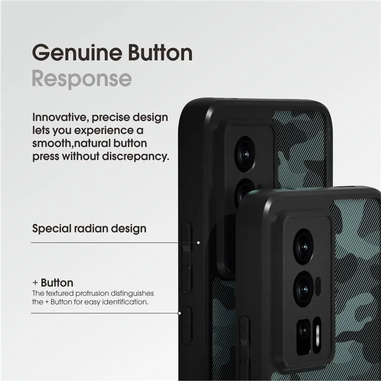 IBMRS For Xiaomi Redmi K60 5G / K60 Pro 5G / Poco F5 Pro 5G Anti-drop Cover TPU+PC Phone Case
