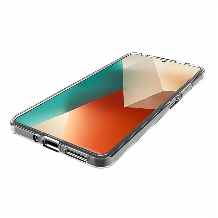 TPU Phone Shell for Xiaomi Redmi Note 13 5G Cases Glossy Watermark-Free Clear Phone Cover