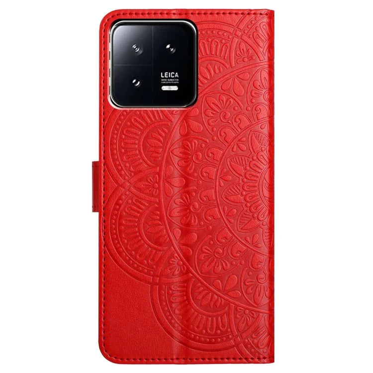 For Xiaomi 13 Pro 5G Case Protective Leather Folio Phone Cover with Strap