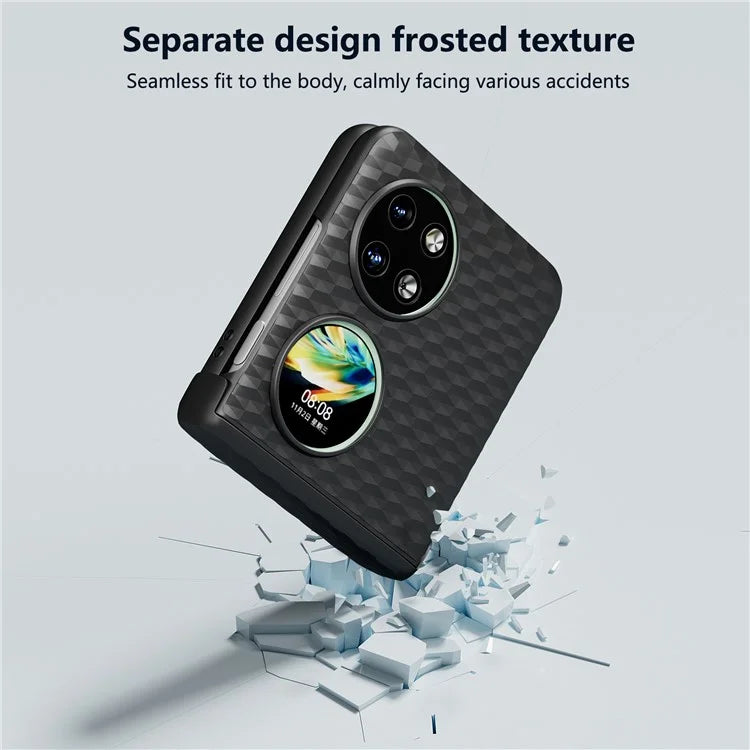 For Huawei Pocket 2 Hard PC Case Hinge Protection Matte Texture Slim Phone Cover
