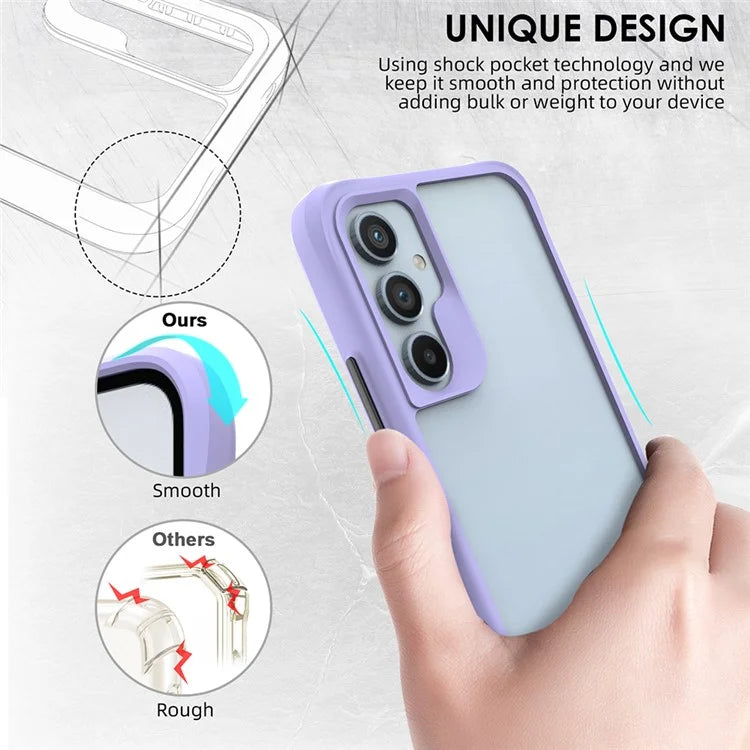 Combat X Mode Series for Samsung Galaxy A05s 4G TPU+PC Case Support Wireless Charging