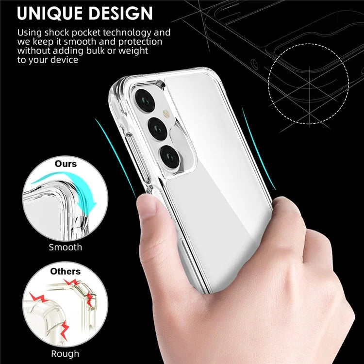For Samsung Galaxy A15 4G / 5G Cell Phone Cases Lightweight PC + TPU Clear Phone Cover