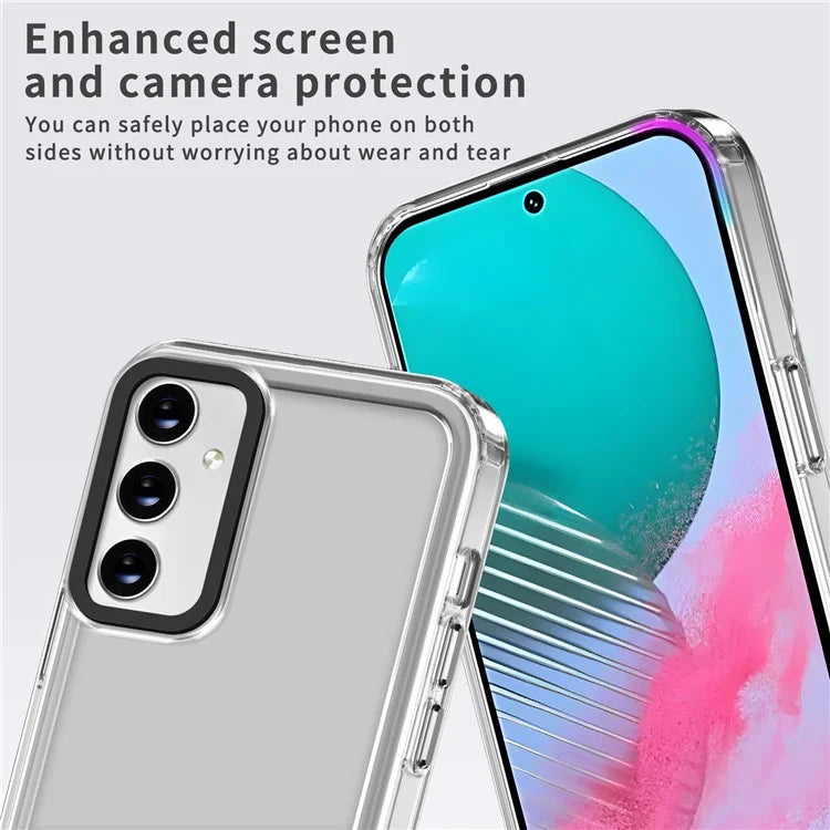 For Samsung Galaxy M54 5G / F54 5G Clear Case Anti-scratch PC+TPU Mobile Phone Cover