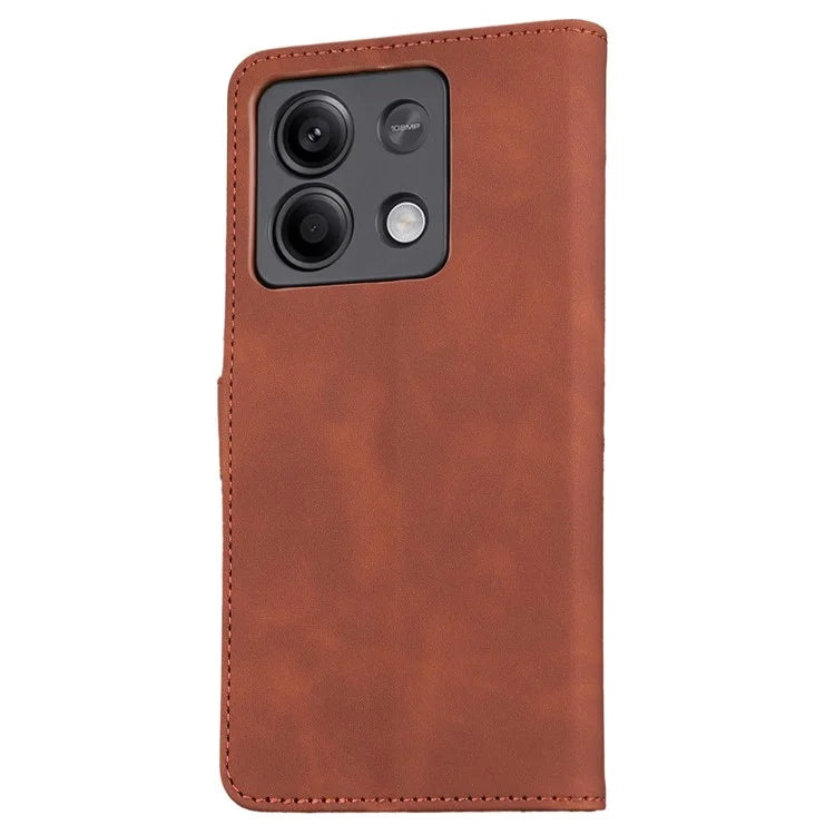 AZNS For Xiaomi Redmi Note 13 5G Cell Phone Case Leather+TPU Inner Stand Cover