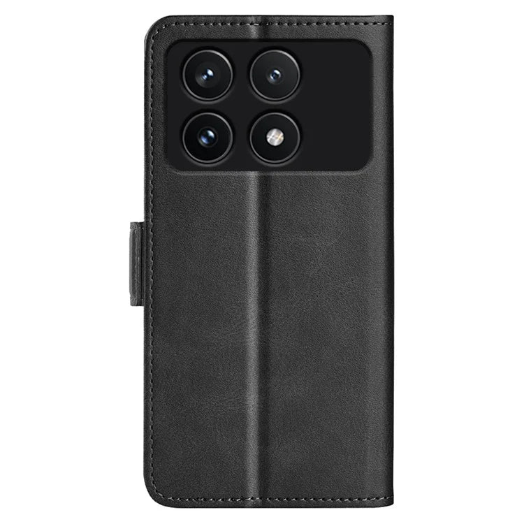 For Xiaomi Redmi K70 5G / K70 Pro 5G Case Dual Magnetic Clasp Leather Flip Phone Cover