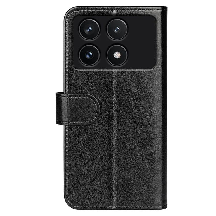 For Xiaomi Redmi K70 5G / K70 Pro 5G Case Crazy Horse Texture Leather Wallet Folio Cover