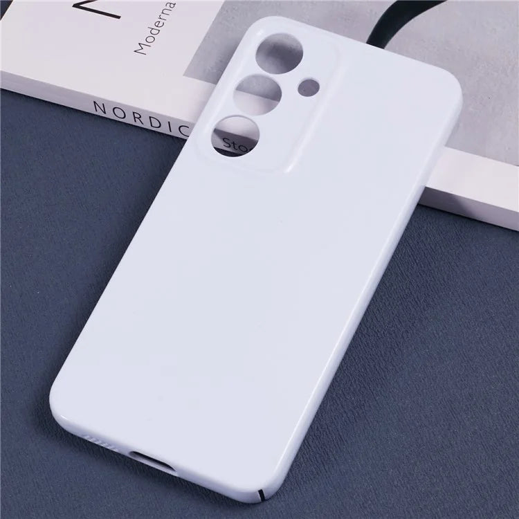 20Pcs / Pack For Samsung Galaxy S24+ Heat Press Case Glossy Surface PC Phone Cover