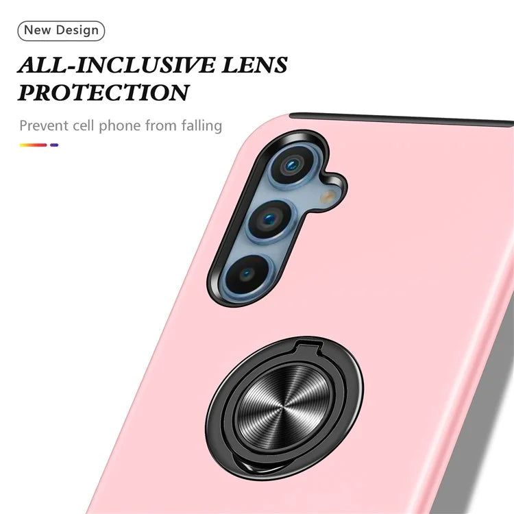 For Samsung Galaxy A05s 4G Kickstand Case Shockproof PC+TPU Phone Cover
