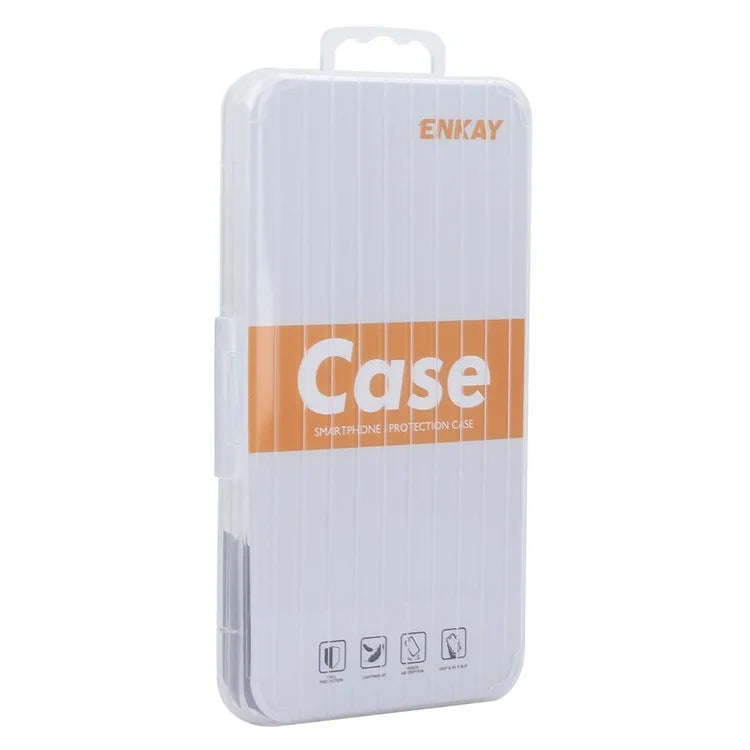 ENKAY HAT PRINCE For Google Pixel 9 Pro Case Anti-drop Thickened Corners HD Clear Phone Back Shell