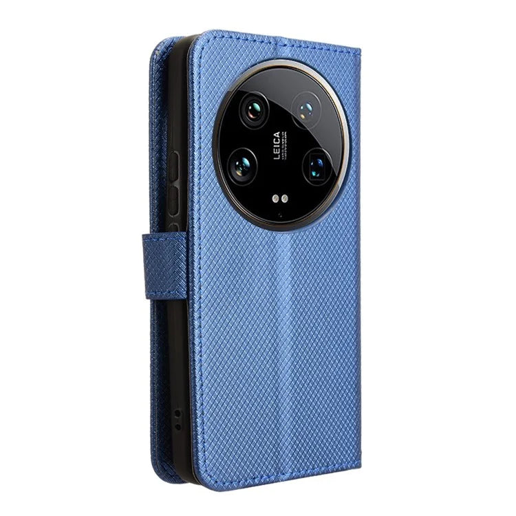 For Xiaomi 14 Ultra Case Card Holders Leather+TPU Full Protection Phone Cover