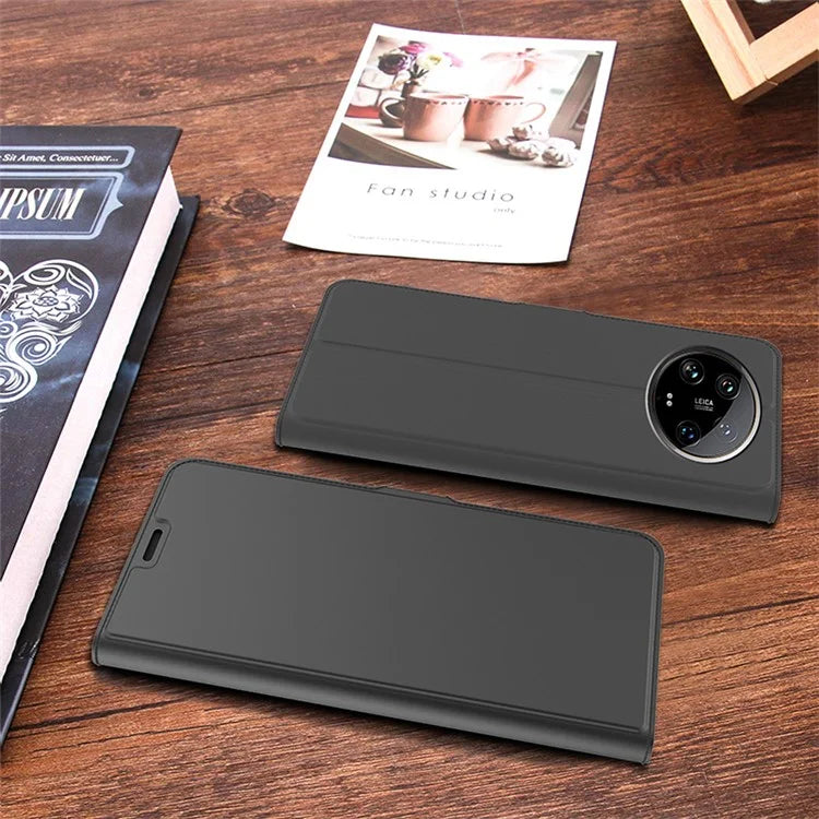 For Xiaomi 14 Ultra Case TPU Inner Shell Card Holder Leather Stand Phone Cover
