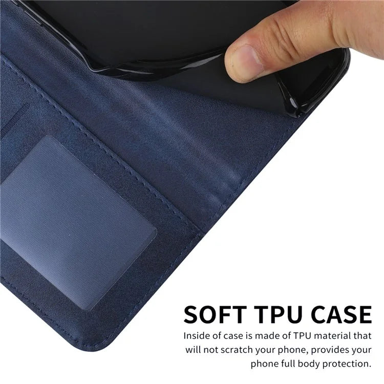 For Xiaomi Redmi Note 13 Pro 4G / Poco M6 Pro 4G Wallet Case PU Leather Flip Phone Cover