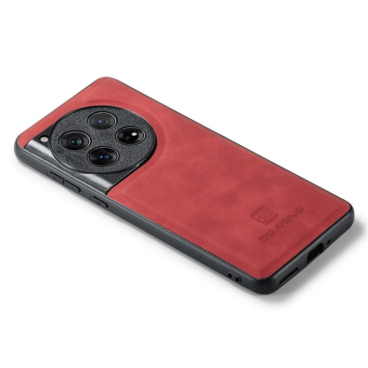DG.MING For OnePlus 12 5G Case Leather+PC+TPU Anti-Drop Phone Cover