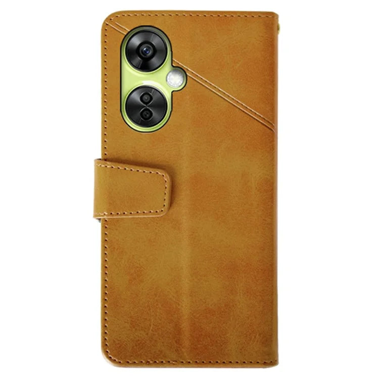 IDEWEI For OnePlus Nord CE 3 Lite 5G / Nord N30 5G Case Calf Texture Wallet Phone Leather Cover