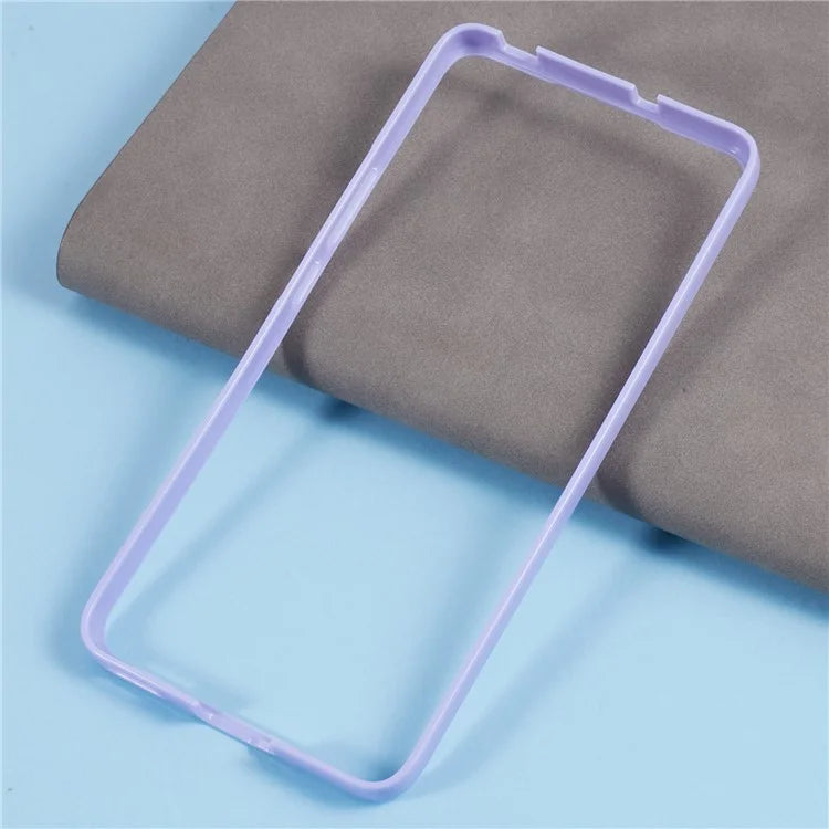 For Oppo Reno11 5G (Global) Shockproof Case Clear TPU+PC Phone Shell