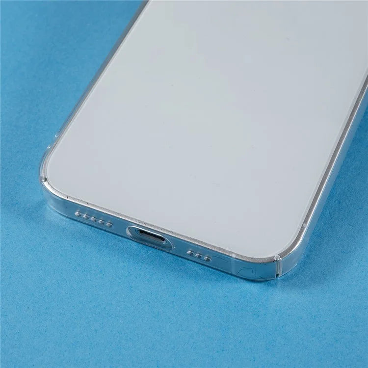 For iPhone 15 Case Hard PC Impact Protection Transparent Phone Cover