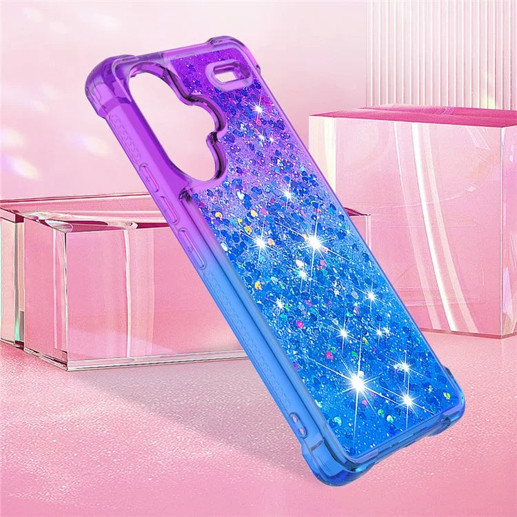 YB Quicksand Series-3 For Xiaomi Redmi Note 13 Pro+ 5G TPU Case Gradient Quicksand Phone Cover