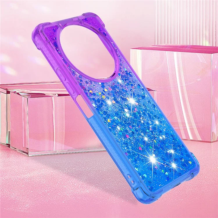 YB Quicksand Series-3 for Xiaomi Redmi A3 Case Sparkle Sequin Soft TPU Phone Cover