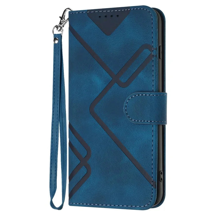 YX0040 For Xiaomi Redmi Note 13 Pro 5G / Poco X6 5G Case Imprinted Leather Shockproof Wallet Phone Cover