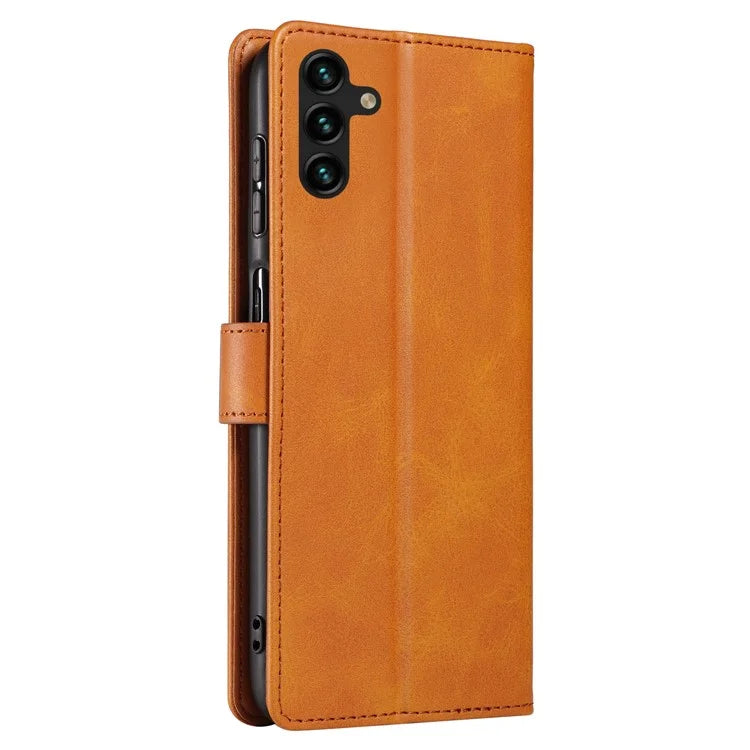 For Samsung Galaxy A05s 4G Case Leather Stand Phone Shell with Magnetic Closure