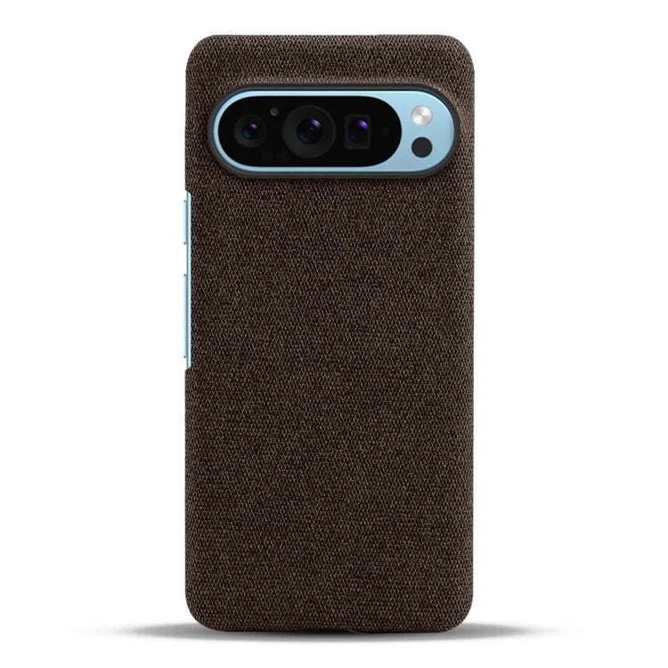 For Google Pixel 9 Case PC+Cloth Drop-resistant Phone Protective Cover