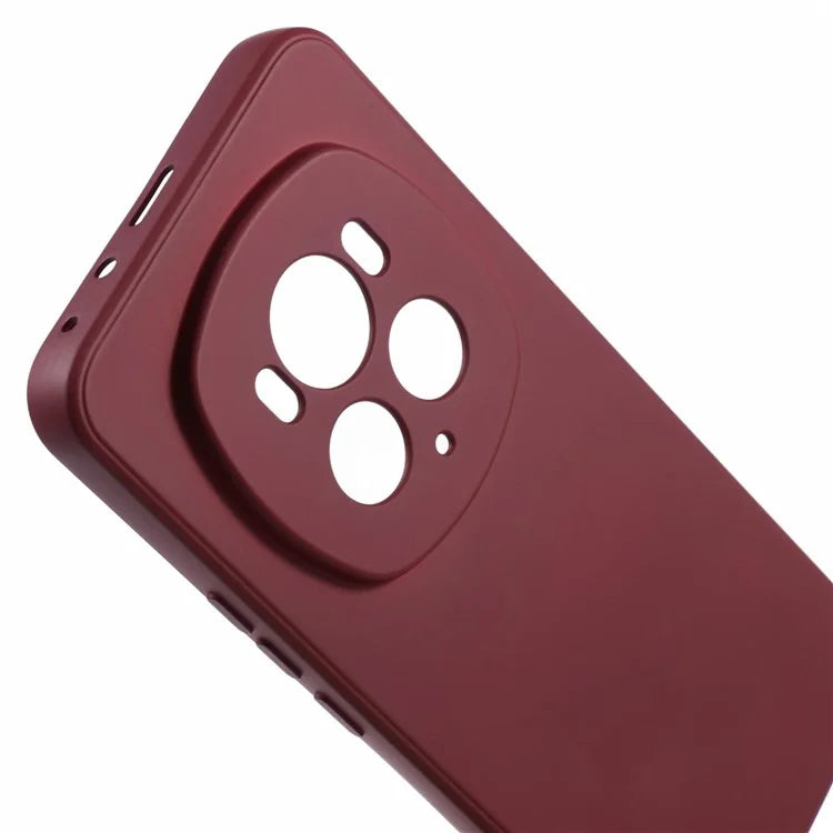 For Honor Magic6 Pro 5G Case Flexible TPU Fiber Lining Phone Cover (Precise Lens Cutout)