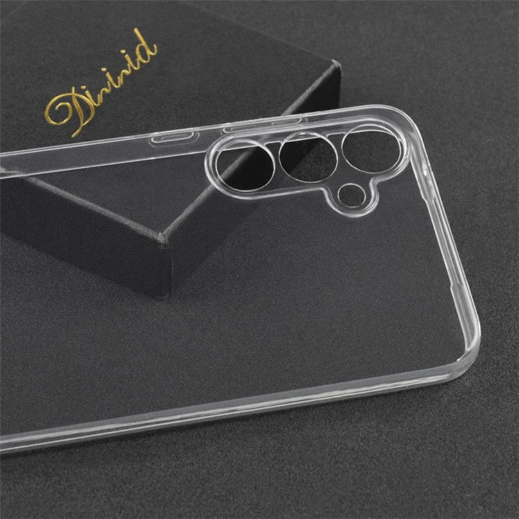For Samsung Galaxy M15 5G Case Clear TPU Slim Phone Cover Camera Lens Protection