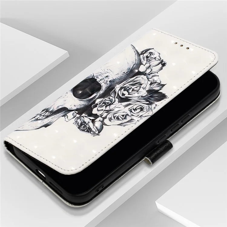 YB Pattern Printing Leather Series-2 For Oppo Reno11 Pro 5G (Global) Protective Case Leather Phone Shell
