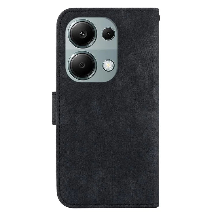 For Xiaomi Redmi Note 13 Pro 4G / Poco M6 Pro 4G Leather Case Cute Tiger Imprinted Phone Cover