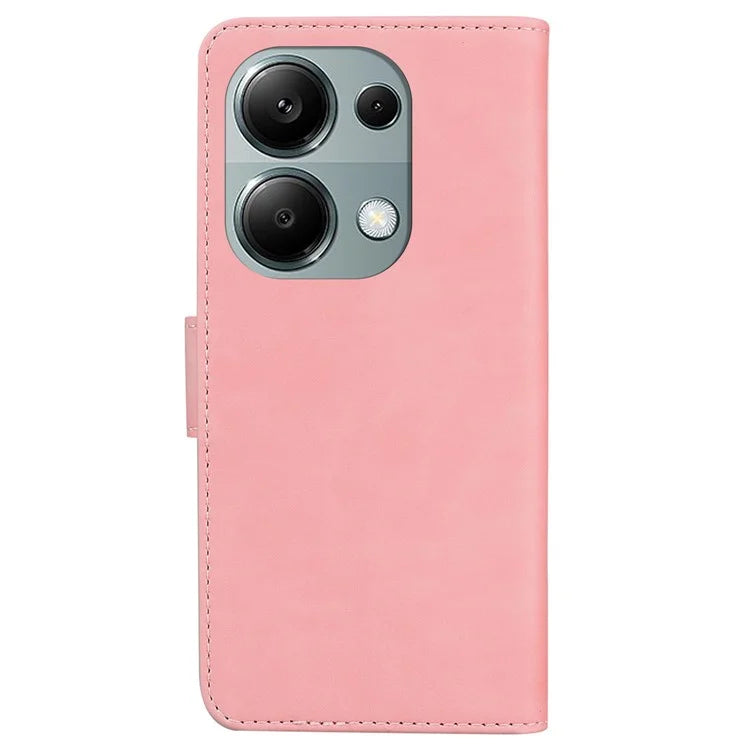 For Xiaomi Redmi Note 13 Pro 4G / Poco M6 Pro 4G Case Butterfly PU Leather Wallet Stand Cover
