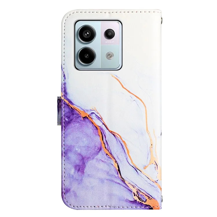 YB Pattern Printing Leather Series-5 For Xiaomi Redmi Note 13 Pro 5G / Poco X6 5G Case Wallet Stand Cover