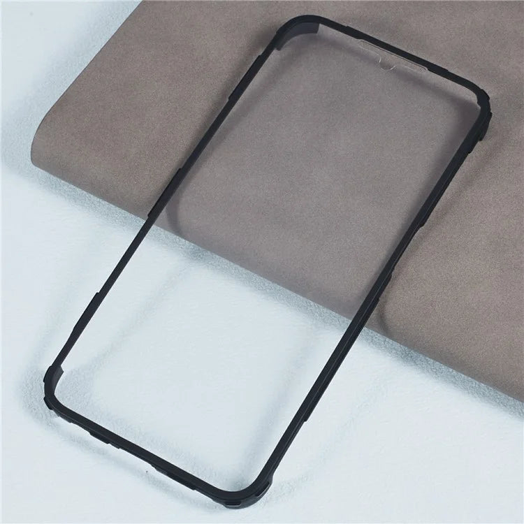 For Samsung Galaxy A25 5G (Global) (161.0 x 76.5 x 8.3mm) Case Acrylic+TPU Clear Phone Cover with PET Screen Protector