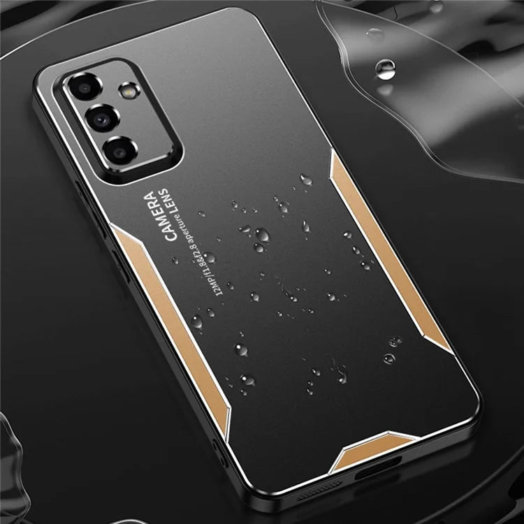 For Samsung Galaxy A55 5G Case Aluminum Alloy+TPU+PC Protective Phone Cover