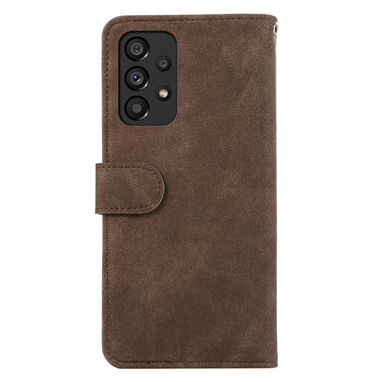 ABEEL For Samsung Galaxy A52 5G / A52 4G / A52s 5G Wallet Phone Case Color Matching RFID Blocking Leather Flip Cover