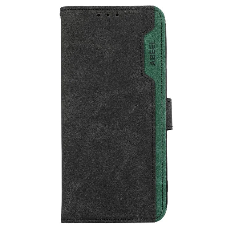 ABEEL For iPhone 14 Plus Wallet Case PU Leather RFID Blocking Flip Shockproof Phone Cover