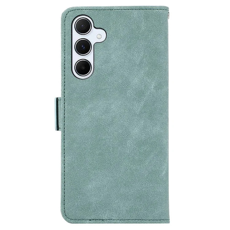 ABEEL For Samsung Galaxy A34 5G PU Leather Protective Cover RFID Blocking Stand Phone Case