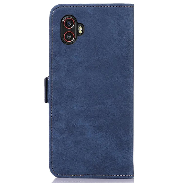 ABEEL For Samsung Galaxy Xcover6 Pro 5G Protective Cover Phone Case Retro PU Leather Wallet