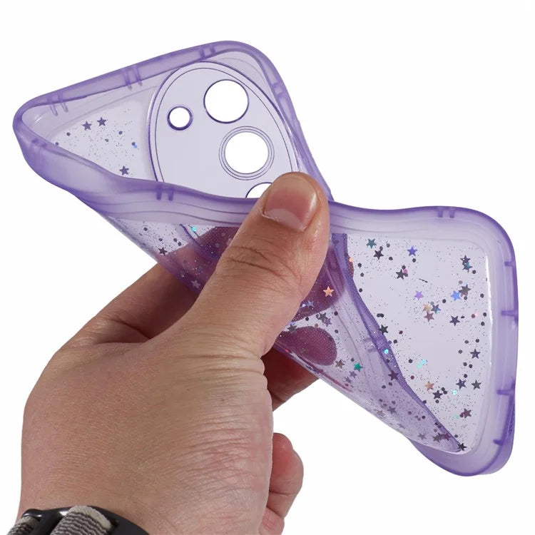 JTW Series for Samsung Galaxy S23+ Slim Case Wavy Edge Epoxy TPU Phone Cover