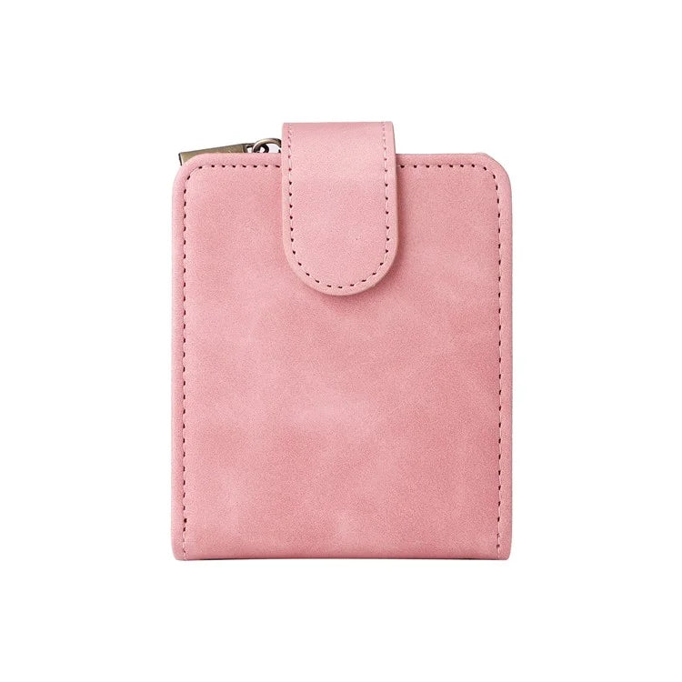 For Samsung Galaxy Z Flip5 5G Cell Phone Case Zipper Wallet Leather Cover with Long and Short Straps