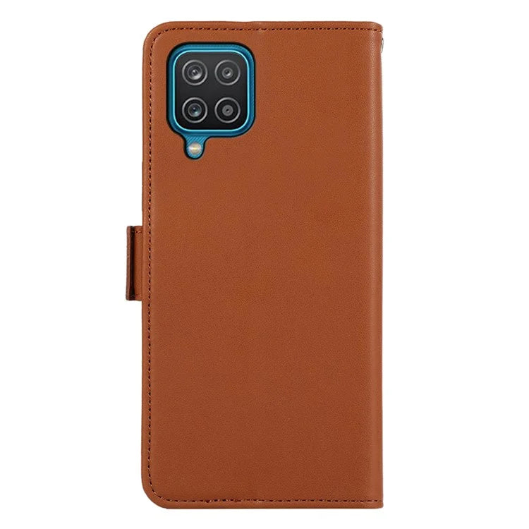 ABEEL For Samsung Galaxy A12 Case Wallet Leather Protective Phone Cover RFID Blocking
