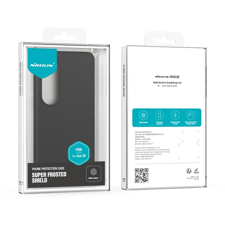 NILLKIN Frosted Shield For OnePlus Ace 3V 5G Cell Phone Case Hard PC Back Shell