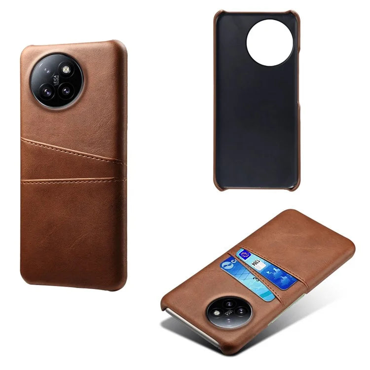 For Xiaomi Civi 4 Pro 5G / 14 Civi 5G Case Bump Proof Leather+PC Phone Cover with Card Slots