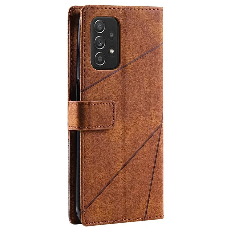 For Samsung Galaxy A13 4G Case PU Leather Skin-Friendly Flip Phone Cover
