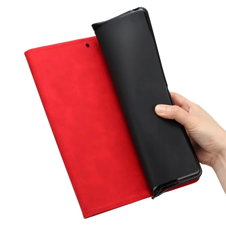For Xiaomi Redmi Pad SE Tablet Case Card Slots Leather Cover Coconut Tree Pattern