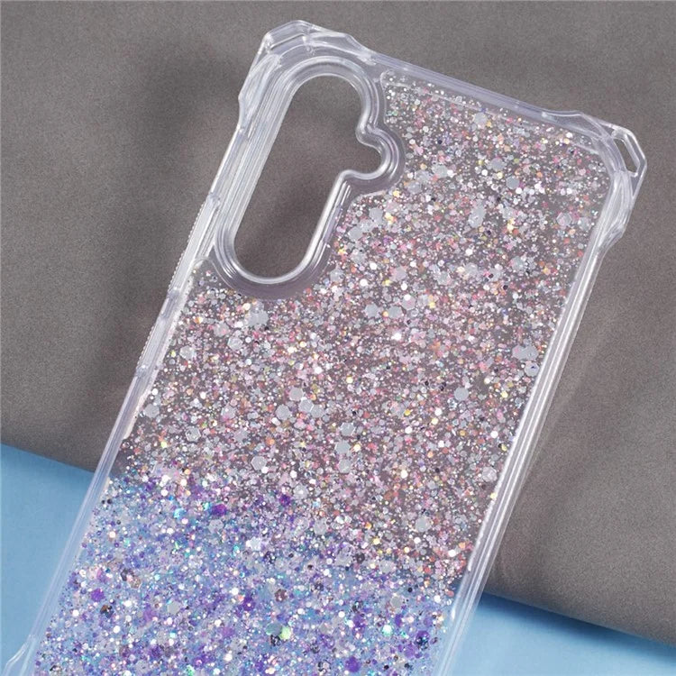 For Samsung Galaxy A13 5G Wholesale Phone Cases TPU+Acrylic Anti-drop Dual Color Cover with Strap